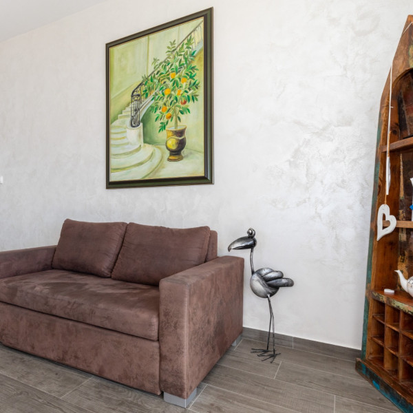 Living room, Villa Mare, Villa Mare - Exclusive accommodation with pool and sea view in Komarna, Dalmatia, Croatia Komarna
