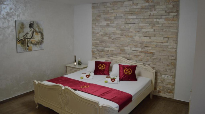 Apartman 3 Studio, Villa Mare - Ekskluzivni smje&scaron;taj s bazenom i pogledom na more u Komarni, Dalmacija Komarna